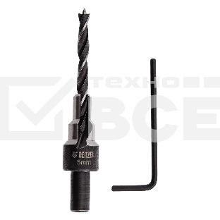 Сверло-зенкер под конфирмат Denzel 5 мм