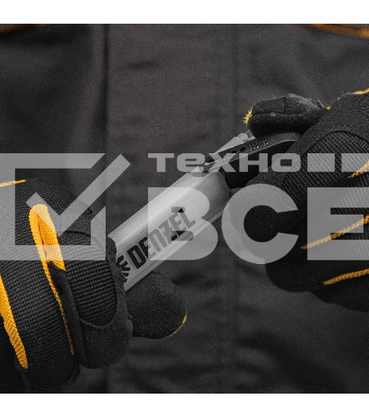 Лезвия Denzel 18 мм, сталь SK5 - 0,5 мм, многосегментные, 10 шт.