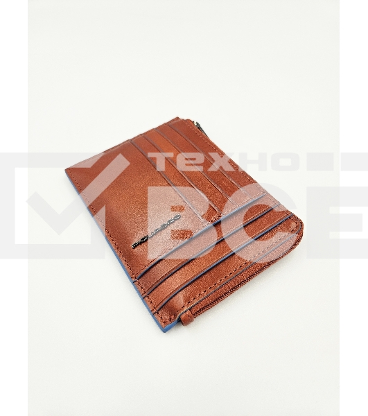 Чехол для кредитных карт Piquadro Blue Square PU1243B2R/CU4 табачный натур.кожа