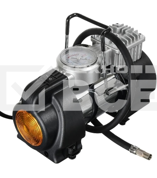 Компрессор STARWIND CC-240 Максимальный ток потребления 15 A. Максимальное давление, атм.10.2. Напряжение питания 12 В. Производительность 35 л/мин. Длина шланга 0.75 м. Длина провода питания 3 м.