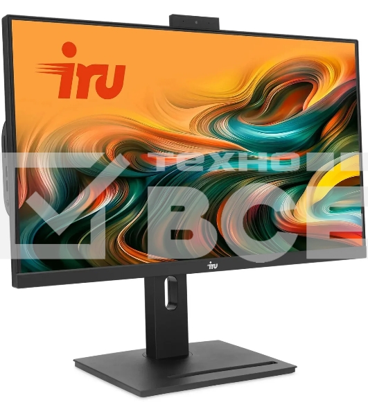 Моноблок IRU 23IM 23.8' Full HD i3 1215U (3.6) 8Gb SSD 256Gb UHDG Win 11Pro GbitEth WiFi BT 120W Cam черный 1920x1080