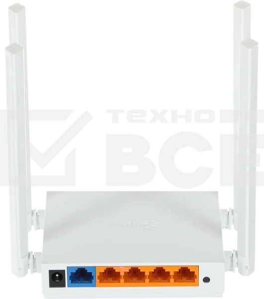 Роутер беспроводной TP-Link Archer C24 AC750 10/100BASE-TX белый
