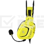 Гарнитура проводная с микрофоном A4Tech Bloody G575 Punk желтый/черный 2м мониторные USB оголовье (G575 PUNK), фото14