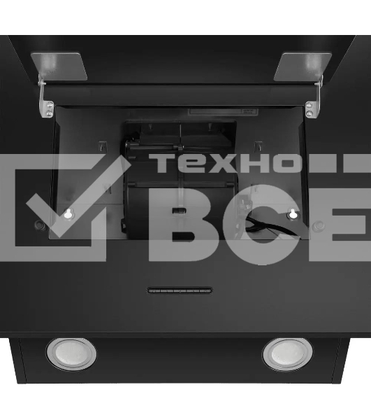 Вытяжка наклонная Maunfeld Tower A 60 черный, 60 см, 650 куб. м/ч, 66 дБ