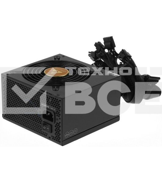 Блок питания Chieftec BDF-600S, 600Вт, 80 PLUS Bronze, 120мм, черный