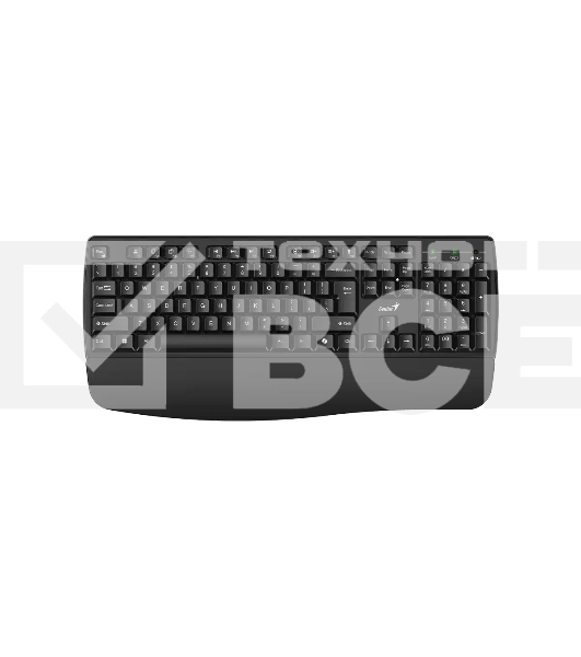 Клавиатура Genius KB-7123 беспроводная, радиоканал, чёрный