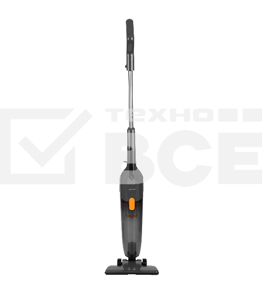 Пылесос вертикальный Deerma DX800 Combo DXAD112 серый, питание от сети, 140 Вт, уборка сухая, пылесборник 1.7 л