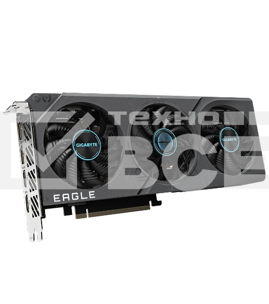 Видеокарта Gigabyte GV-N406TEAGLE-8GD RTX4060Ti PCI-E 4.0 8 ГБ GDDR6, 128 бит, DisplayPort x2, HDMI x2, GPU 2310 МГц