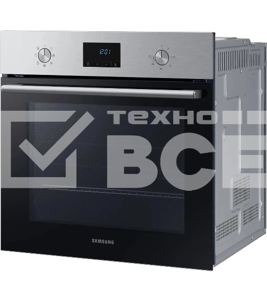 Встраиваемый духовой шкаф электрический Samsung NV68A1145CS/WT нержавеющая сталь