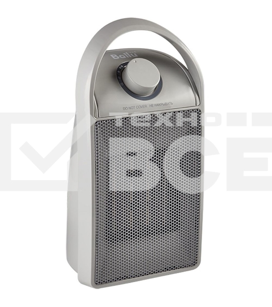 Тепловентилятор Ballu BFH/С-31 серый, 1500 Вт, 20 м2, термостат