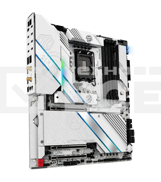 Материнская плата ASRock Z890 Taichi AQUA, LGA 1851, Intel Z890, 4xDDR5, 4xSATA, 6xM.2, 2xPCIe 5.0 x16, 1xPCIe 4.0 x16, 1xUSB-C 20Gbps, 4xUSB-A 3.2 Gen 1/2, 2xThunderbolt 4, 1x10Gb LAN, 5.1, E-ATX