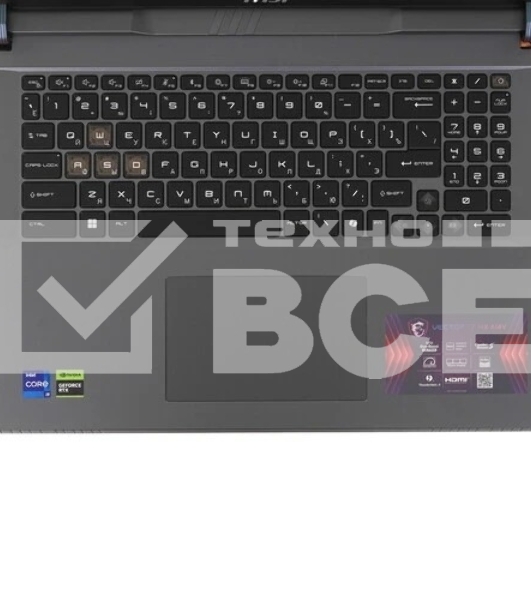 Ноутбук MSI Vector 17 HX A14VIG-899RU Intel Core i9 14900HX 2200MHz/17