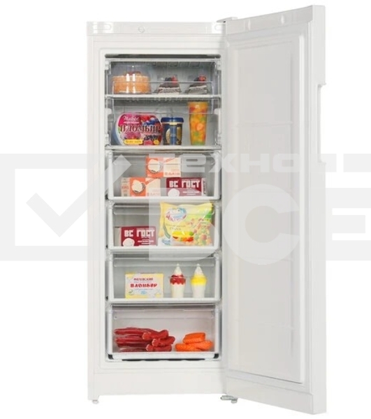 Морозильная камера Indesit DSZ 4150.1, белый, 214л, 6 ящиков