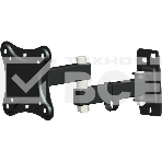 Кронштейн для телевизора Hama Fullmotion черный 10