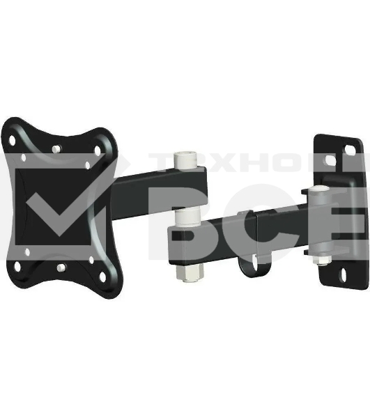 Кронштейн для телевизора Hama Fullmotion черный 10