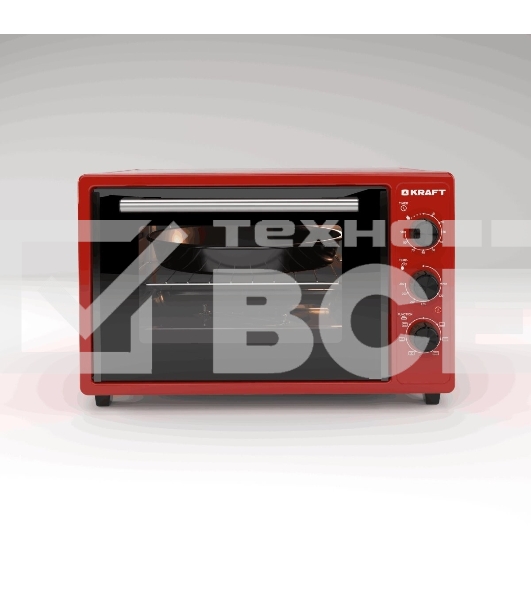 Мини-печь KRAFT KN-MO 3904 FRKR красный