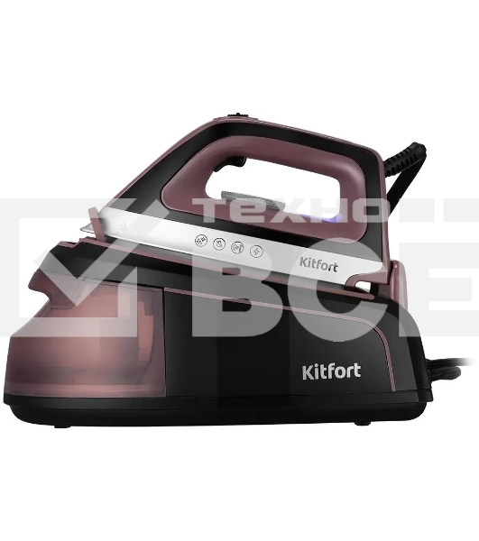 Парогенератор Kitfort КТ-9309 2250Вт черный/фиолетовый
