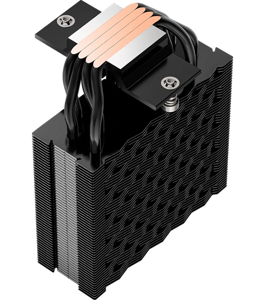 Устройство охлаждения (кулер) PcCooler RT400 BK Soc-AM5/AM4/1200/1700/1851 черный 4-pin 32dB Al+Cu 230W Ret (RT400-BKNWXX-GL)