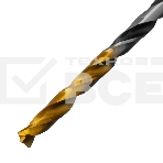 Сверло спиральное по металлу Denzel 3,5 x 70мм, Р6М5, Golden Tip, многогранная заточка, 2 шт., фото7