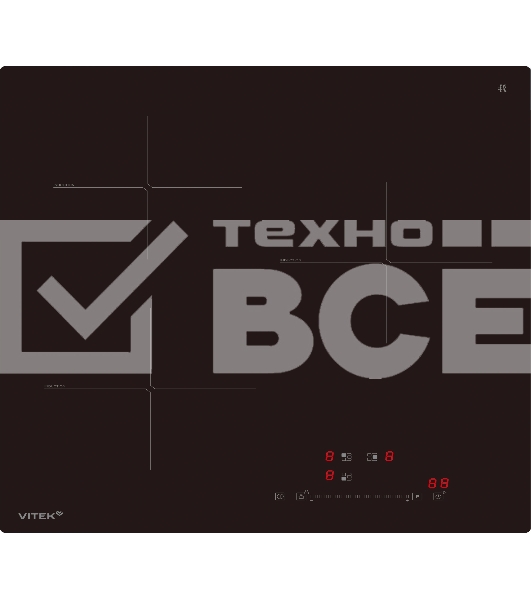 Индукционная варочная поверхность Vitek VHI4310 черный