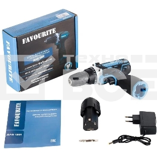 Дрель-шуруповерт аккумуляторная FAVOURITE ДАБ 1201