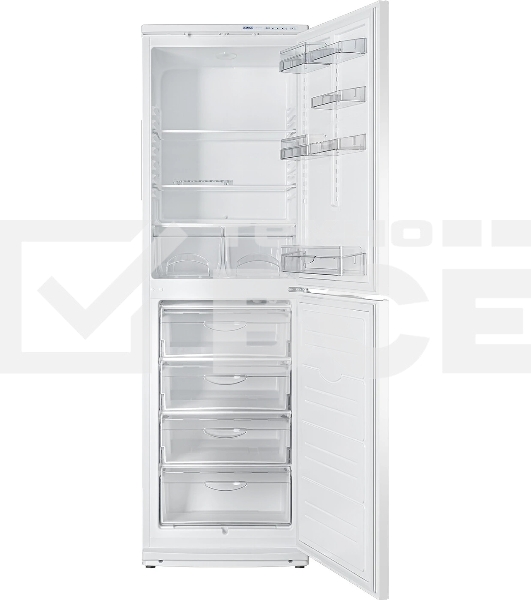 Холодильник Atlant ХМ-6023-031 белый двухкамерный 201/139л морозилка снизу