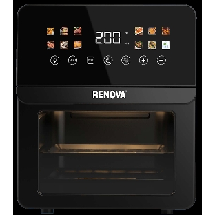 Аэрогриль Renova AF6-TB2 черный, 1700 Вт, 12 л, сенсор, 12 программ