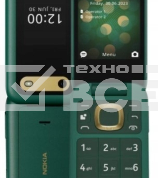 Мобильный телефон Nokia 2660 TA-1469 DS LUSH зеленый