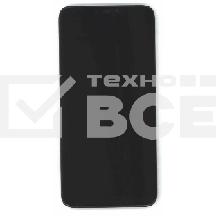 Дисплей для Asus ZenFone Max M2 ZB633KL, черный с рамкой
