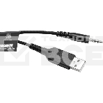 Наушники с микрофоном A4Tech Bloody G260p черный 2м мониторные USB оголовье (G260P), фото7