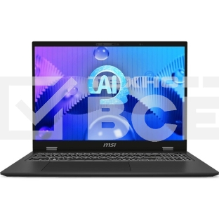 Ноутбук MSI Prestige 16 AI Studio B1VEG Core Ultra 7 155H16“ 16:10 QHD+ (2560x1600) IPS,400nits,LPDDR5 16GB,1TB SSD,NV RTX 4050 (GDDR6 6GB),99Whr,1.6kg,1y,Dos,Stellar Gray