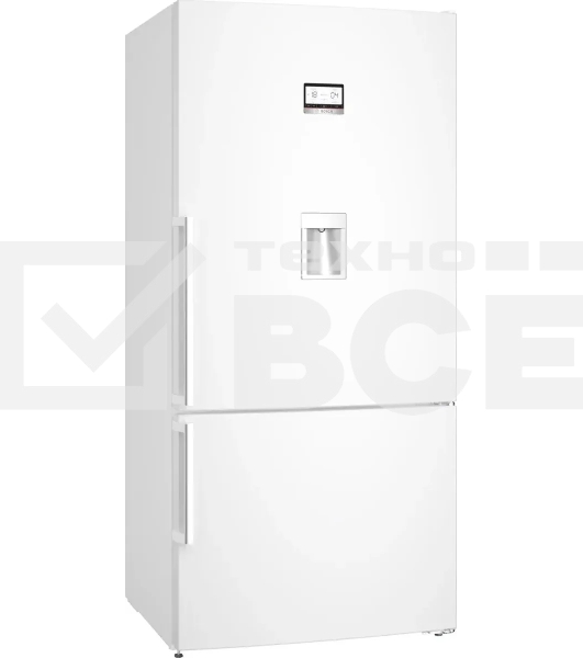 Холодильник Bosch KGD86AW31U  белый мат. 496/186л 2-хкамерный морозилка снизу