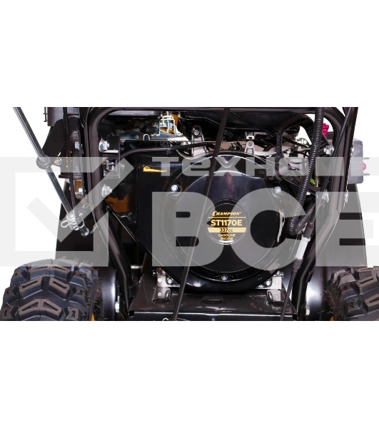 Снегоуборщик Champion ST 1170E бензиновый 11лс 337см3 шир.захв.70см выс.захв.55см ск.6+2 122кг