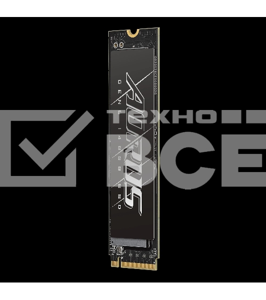 Накопитель SSD Gigabyte AORUS Gen5 14000 AG514K1TB, 1Tb M.2 2280 PCI-Express 5.0x4, NVMe 2.0, 3D TLC NAND, Phison PS5026-E26, TBW 700