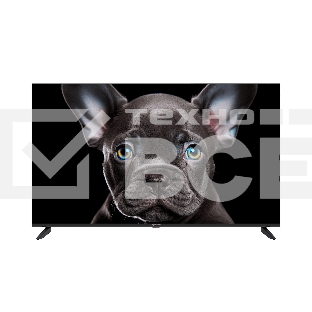 Телевизор TopDevice 50'' TDTV50CS08U_BK черный UHD Smart TV Салют