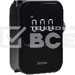 Автомобильный компрессор Digma QBK-120B черный, шланг 0.2м, фото14