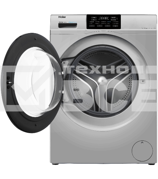 Стиральная машина Haier HW70-BP12919S серебристая, загрузка фронтальная 7кг, 1200 об/мин., класс: A+++