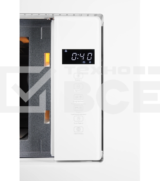 Встраиваемая микроволновая печь HIBERG i-VM 6502 W (инверторная)