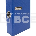 Папка-регистратор Silwerhof A4 75мм ПВХ/бумага синий без. окант. сборная (упак.:2шт), фото3