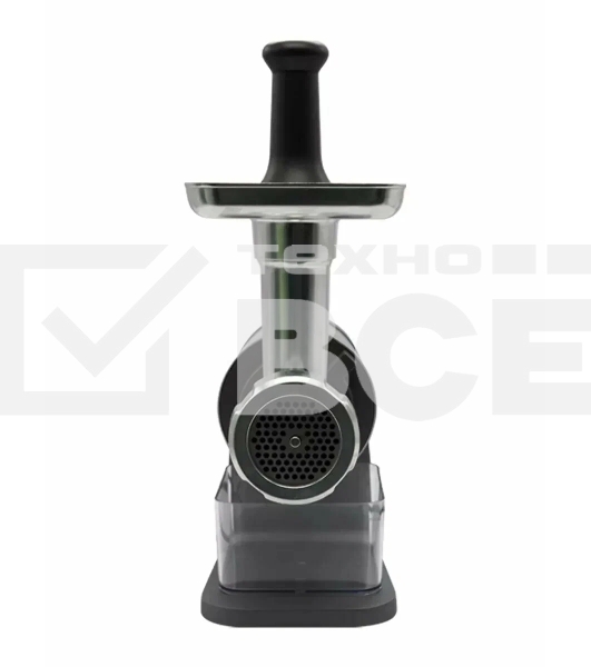 Мясорубка электрическая Sakura SA-6425G Premium серый, 2400 Вт, 2.5 кг/мин, реверс, защита от перегрузки, металлический лоток, насадки - 5