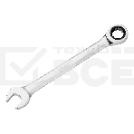 Ключ комбинированный Denzel, с трещеткой, 17 мм, фото 1