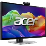 Монитор 27' Acer PE270XTbmiiprcuzx IPS 5120x2880, 60 Гц, 4 мс, 16:9, 400 кд/м², 2×HDMI 2.1, DP 1.4, USB-C (90 Вт PD), USB Hub (2×USB 3.2), аудиовход, 3.5 Jack, динамики (2×5 Вт), веб-камера, микрофон, сенсорный экран, DisplayHDR 600, FreeSync, черный, фото2