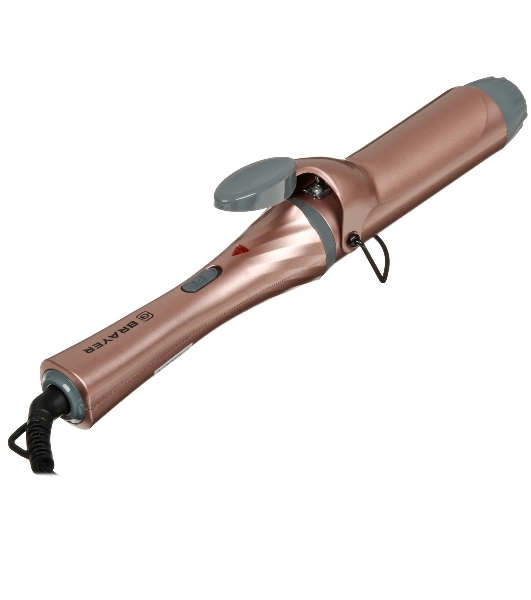 Щипцы для завивки волос BRAYER BR3210 розовый, 38 мм, 200 °C, 1 режим