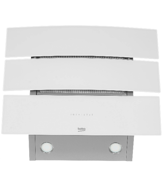 Вытяжка наклонная Beko HCA 62640 W белый, 60 см, 537 м³/ч, 48 дБ