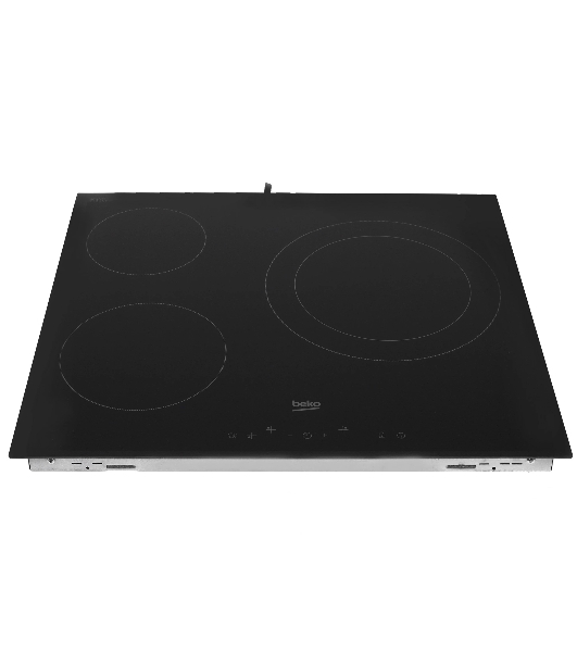 Электрическая варочная поверхность Beko HIC 63401 T, 3 конфорки, с зоной расширения, стеклокерамика, 5700 Вт