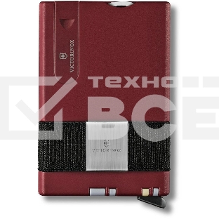 Швейцарская карта Victorinox Smart Card Wallet Iconic Red (0.7250.13) красный коробка подарочная