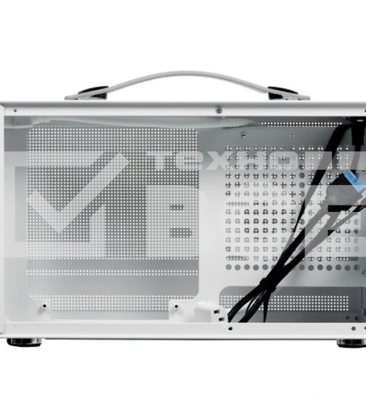 Компьютерный корпус PCCooler I100 PRO MESH WH, Mesh Compact, белый, SPCC, no fans ITX 60/300/SFX PSU support; 1x2.5