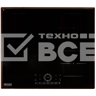Индукционная варочная панель DeLonghi ELETTRA 4B1P CR независимая, чёрный