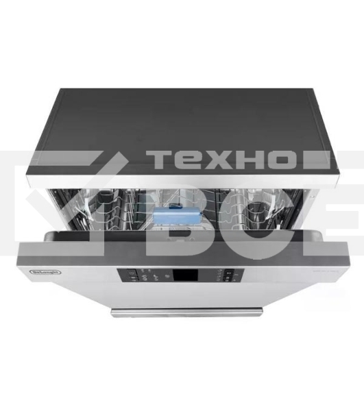 Посудомоечная машина DeLonghi DDWS 665 X Emilio, нержавеющая сталь, 59.8 см, 13 компл., 52 дБ, класс A++
