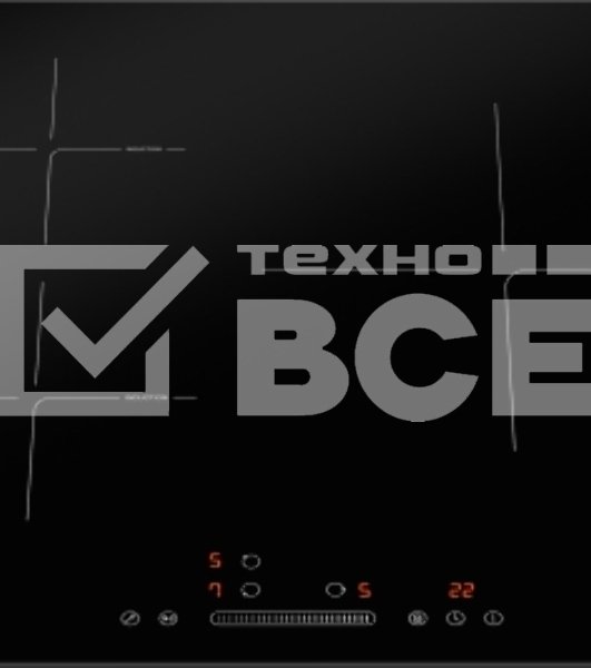 Стеклокерамическая панель Weissgauff HI 630 BSG